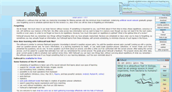 Desktop Screenshot of fullrecall.com